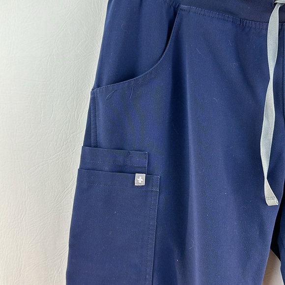 Figs Drawstring Straight Leg Scrub Pants - Picture 3 of 8